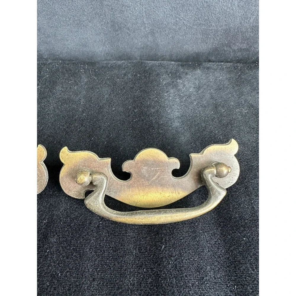 Vintage Chippendale Bail Drawer Pulls Set of 2 Vintage Hardware GrannyCore
